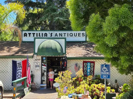 Attilia's Antiques in Live Oak, CA
