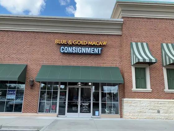 Blue and Gold Macaw Consignment Boutique