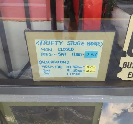 H Alterations & Thrift Store