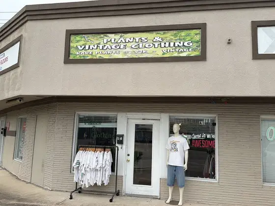 Plants & Vintage Clothing