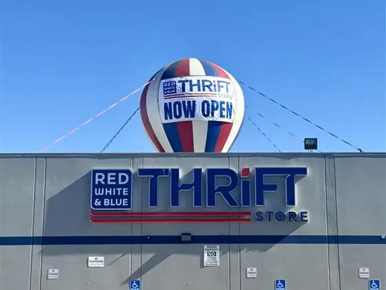 Red White and Blue Thrift Store
